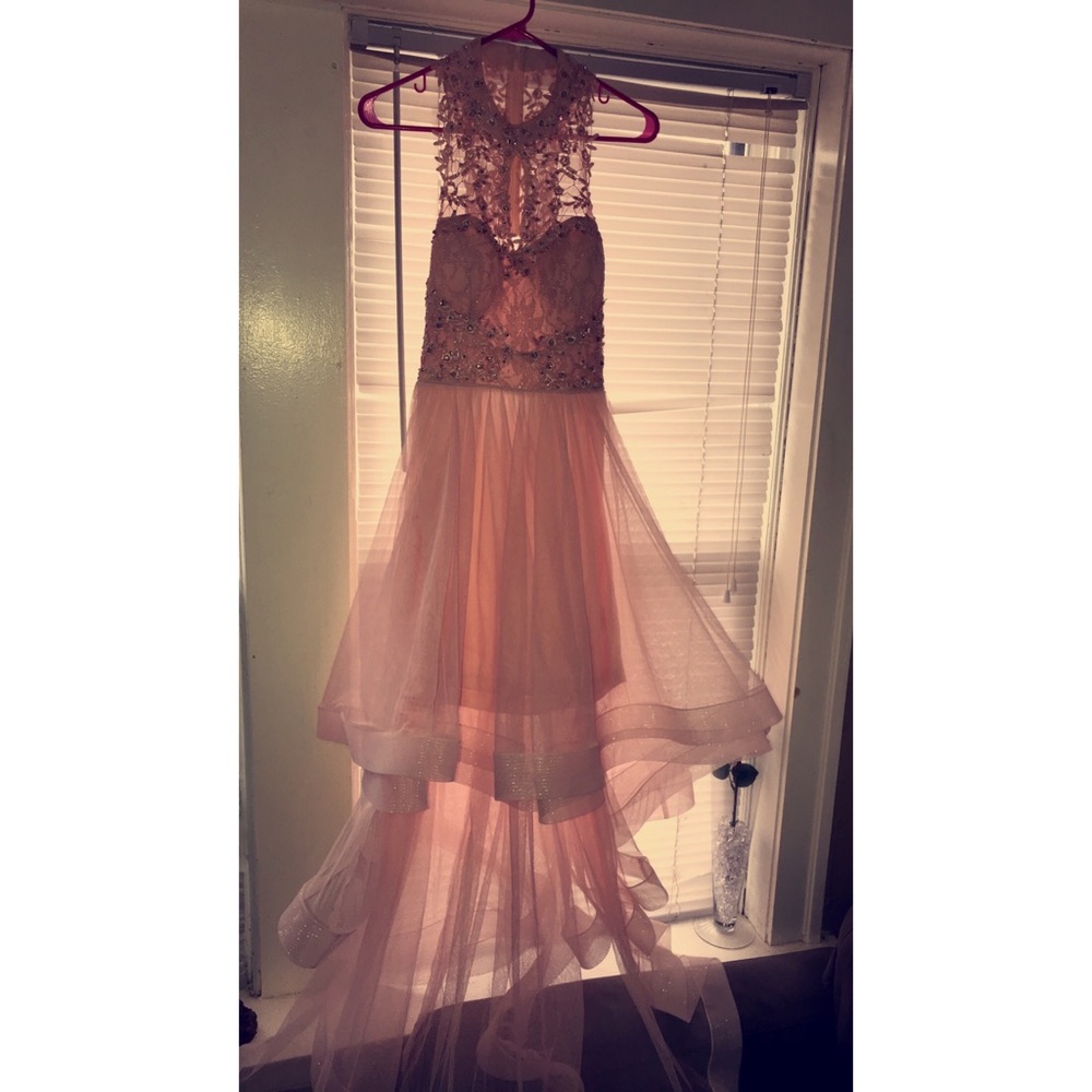Prom dress rose pink!